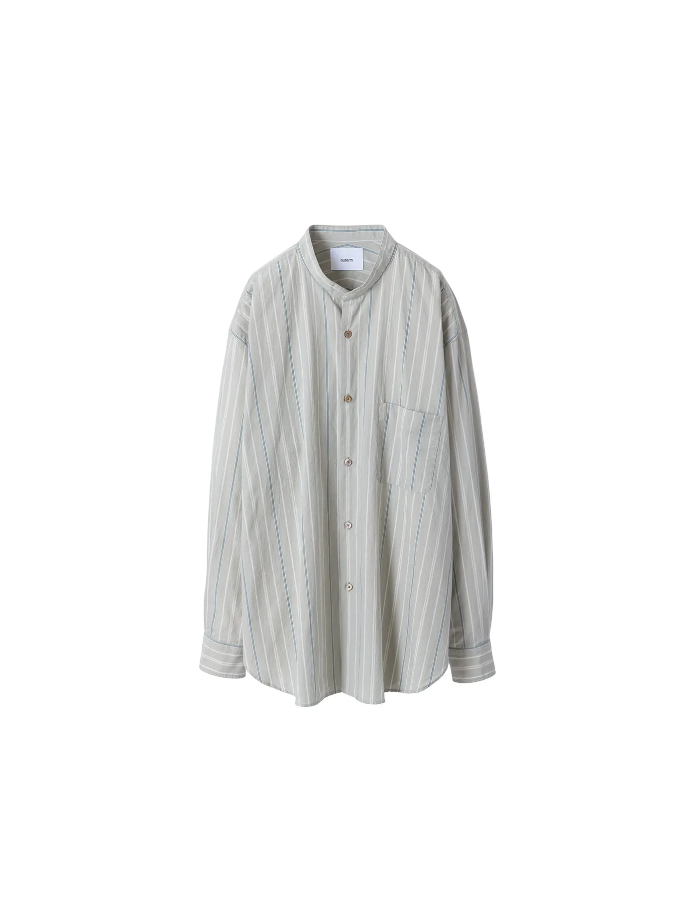 002SH-023S BAND COLLAR SHIRT