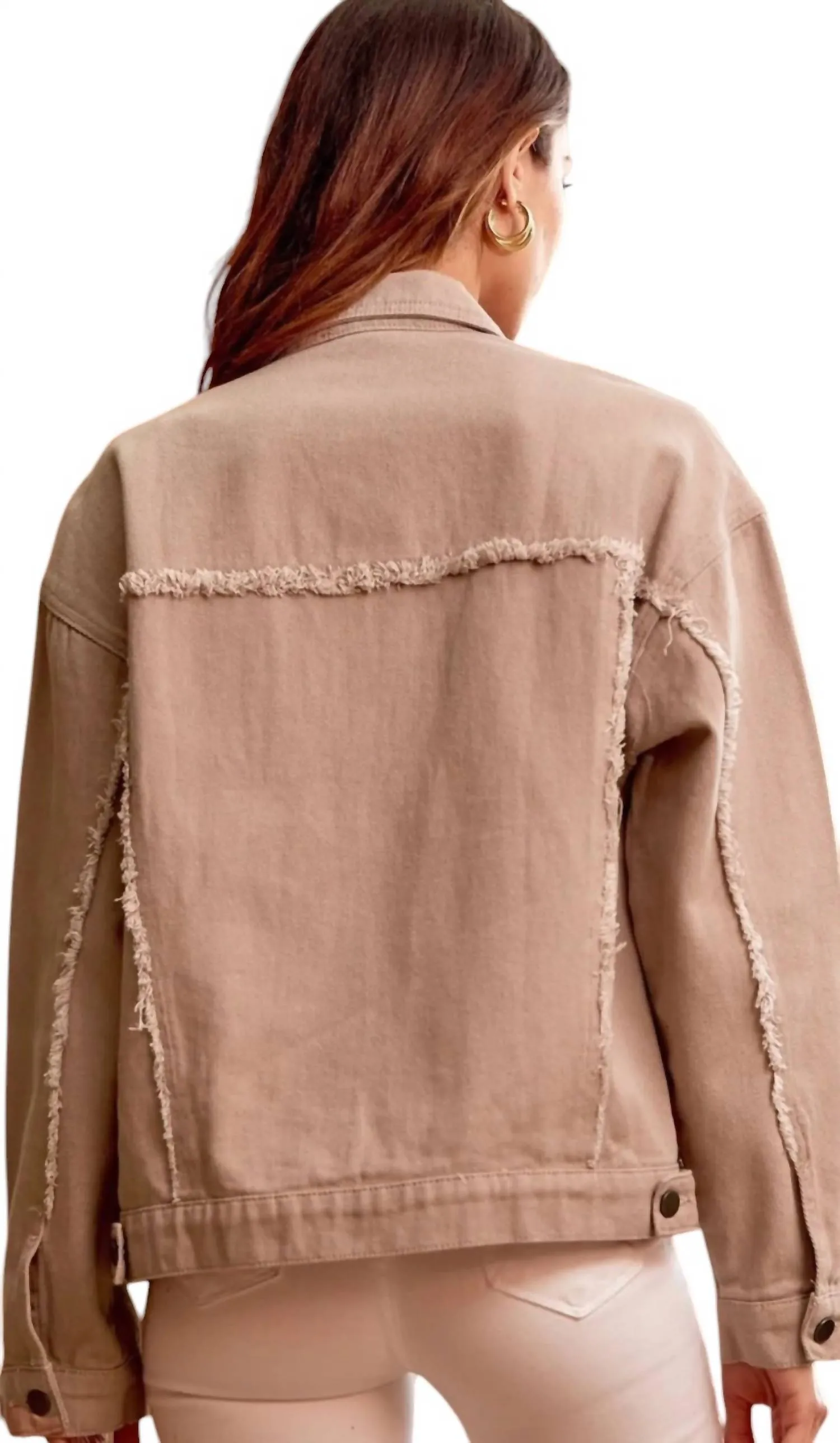 Andree By Unit - Sweet Like Candy Studded Denim Jacket