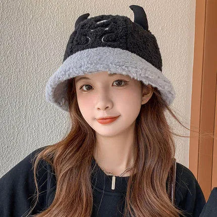 Cute Bear Plush Fisherman Hat