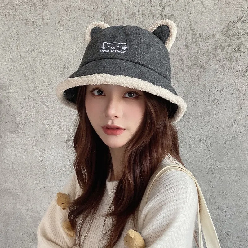Cute Cat Ears Plush Hat
