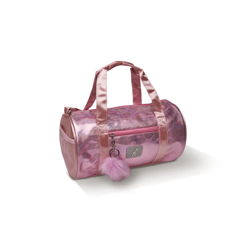 DanzNmotion B22513 Pink SHIMMER ROLL BAG