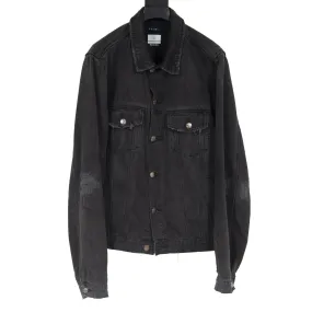 Distressed Denim Jacket