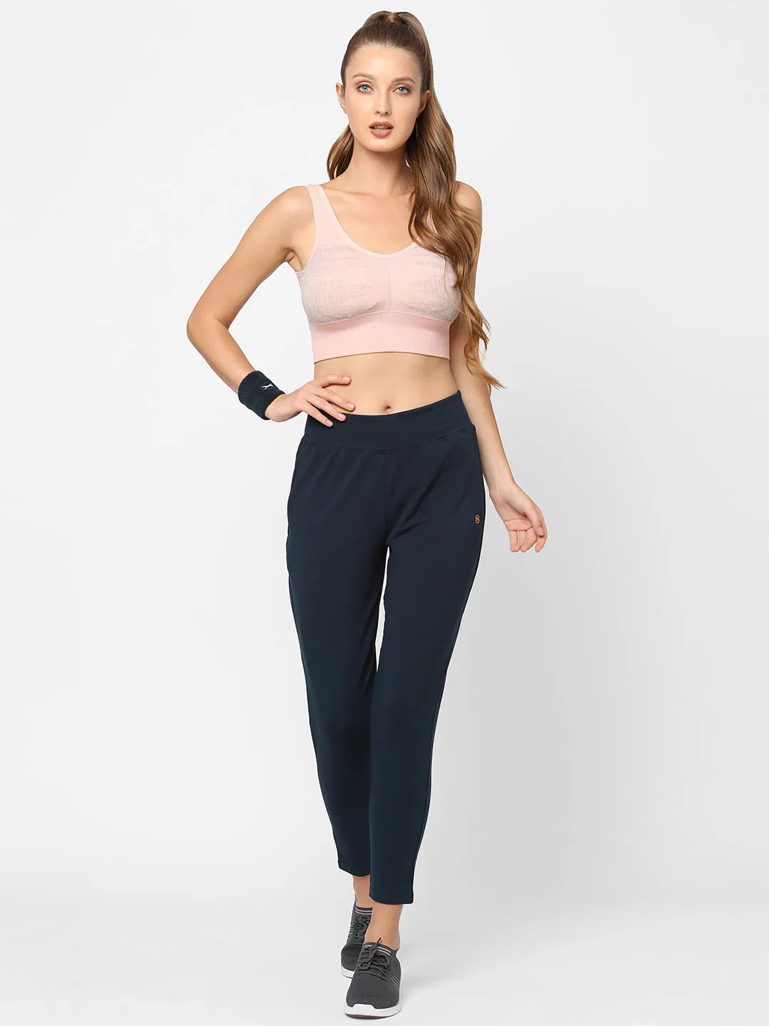 Navy Blue Track Pants