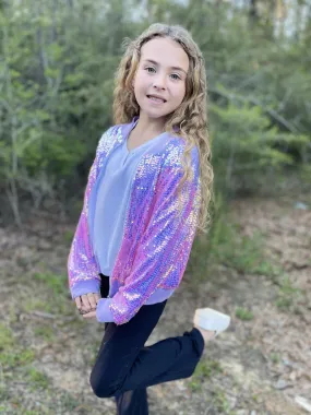 PINK & PURPLE SPARKLE JACKETS PRESALE