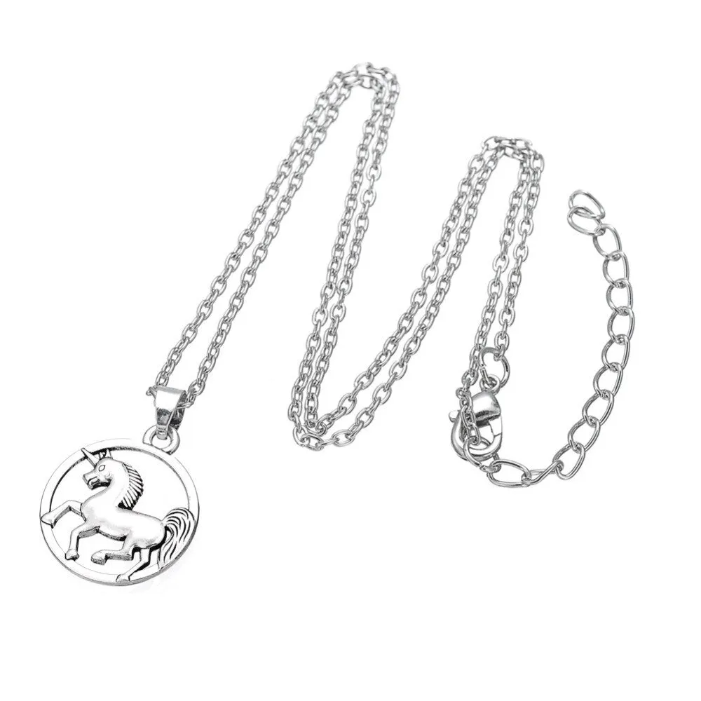 Rounded Unicorn Necklace